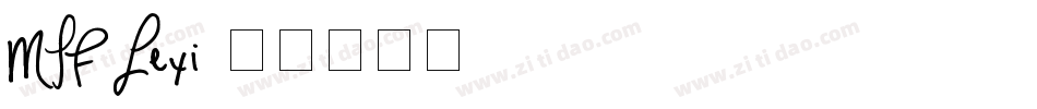 MTF Lexi字体转换